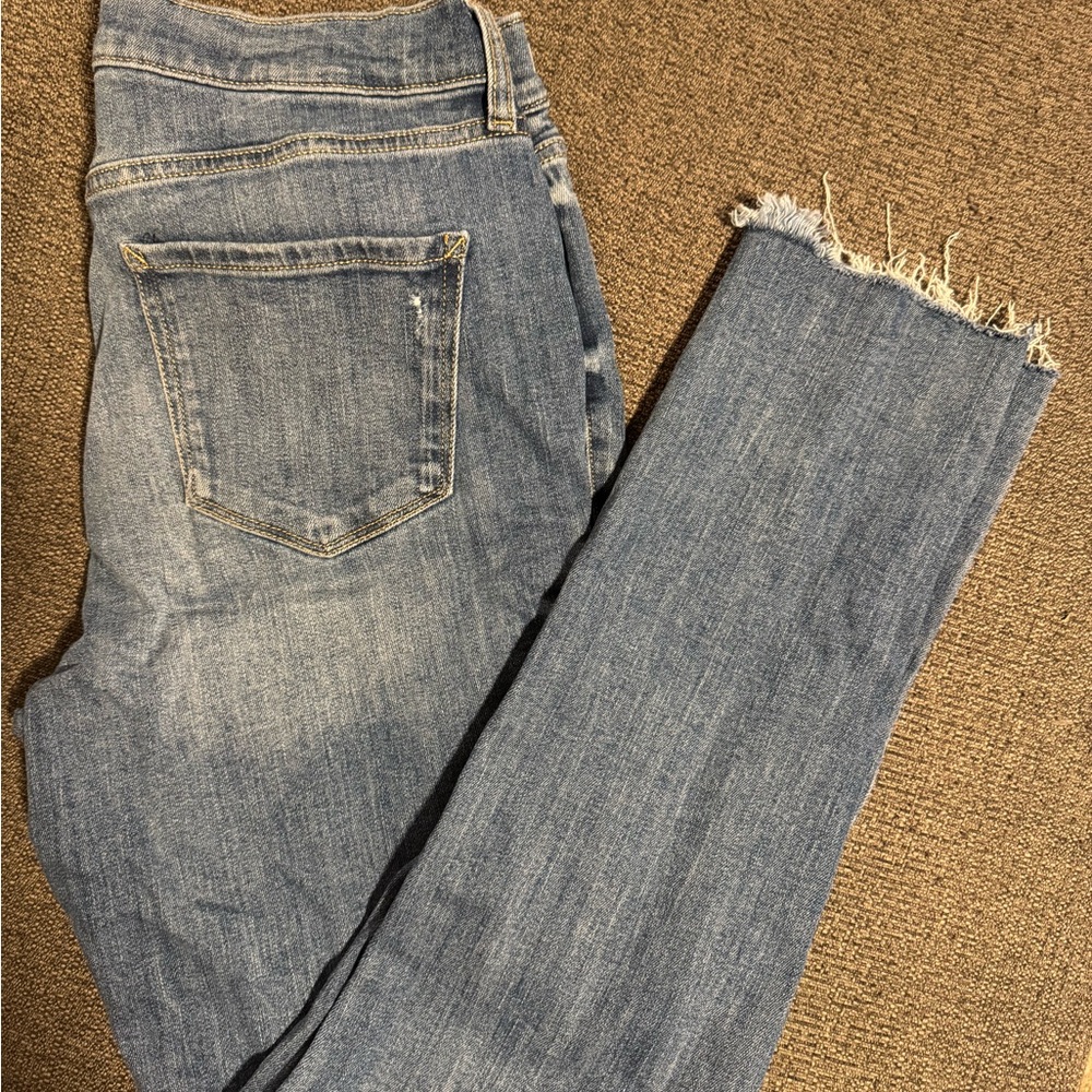 A.n.a High Rise Classic Blue skinny Jeans